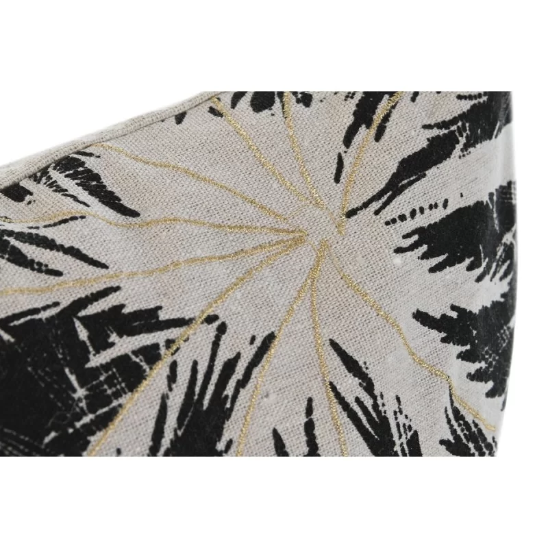 Cushion Home ESPRIT Black Boho Palm tree 45 x 5...