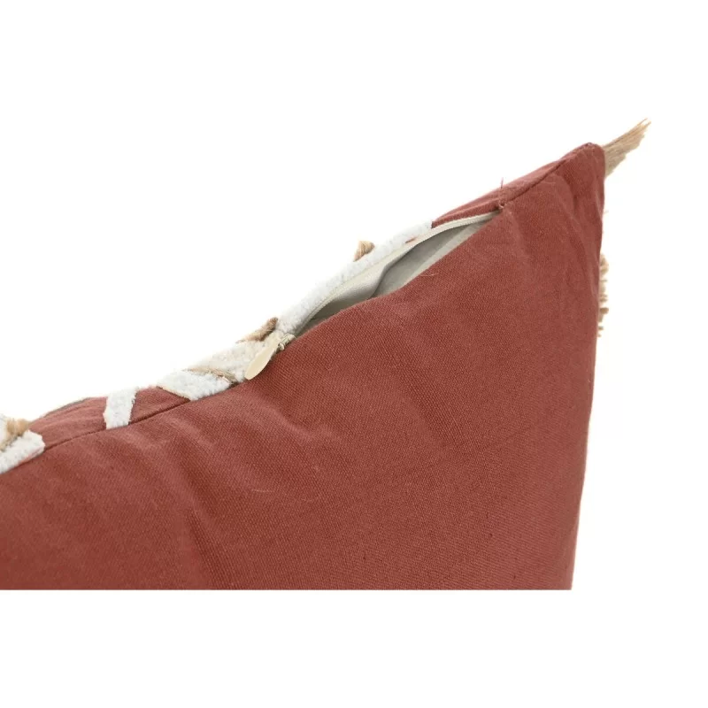 Cushion Home ESPRIT White Terracotta Boho 50 x...