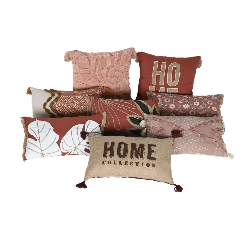 Cushion Home ESPRIT Natural Terracotta Boho 45...