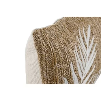 Cushion Home ESPRIT White Natural 50 x 15 x 30 cm 2
