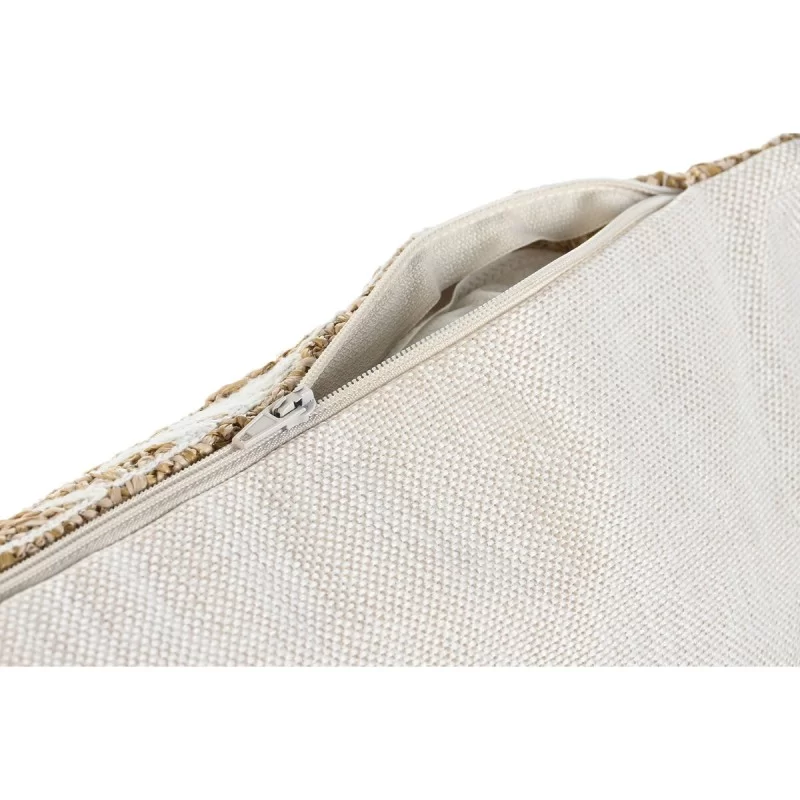 Cushion Home ESPRIT White Natural 50 x 15 x 30 cm