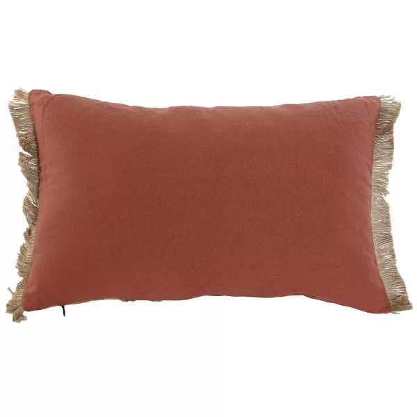 Cushion Home ESPRIT Natural Terracotta Boho 50 x 5 x 30 cm