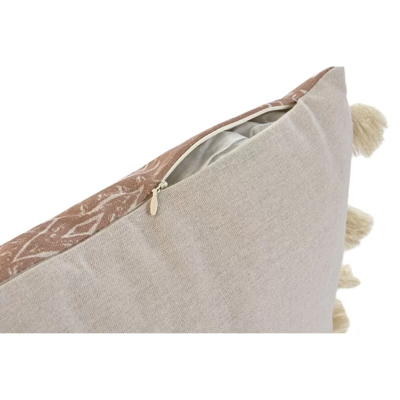 Cushion Home ESPRIT White Terracotta Boho 50 x...
