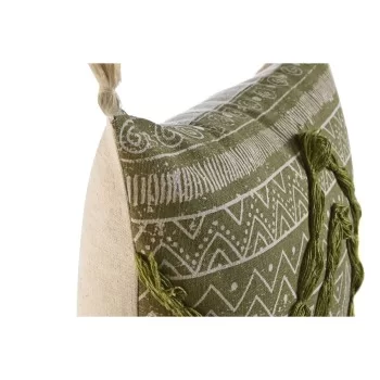 Cushion Home ESPRIT Green Boho 45 x 5 x 45 cm 2