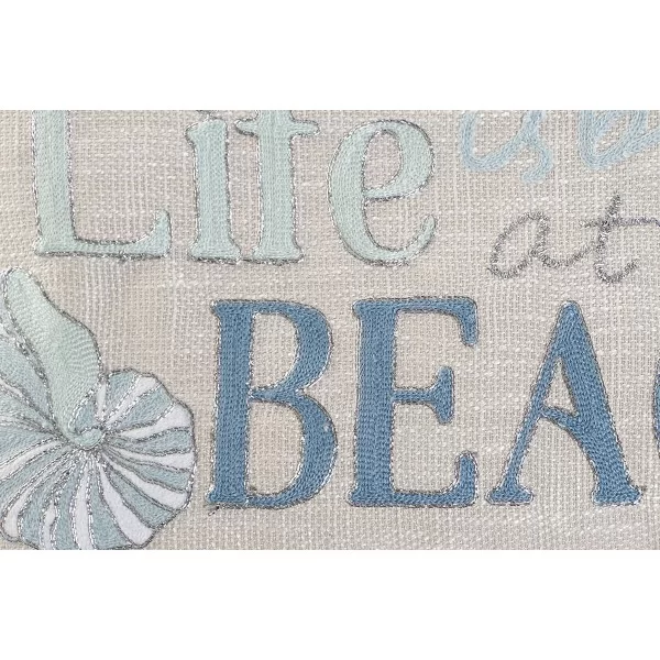 Cushion Home ESPRIT Beach Mediterranean 60 x 10 x 35 cm