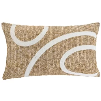 Cushion Home ESPRIT Natural 50 x 15 x 30 cm