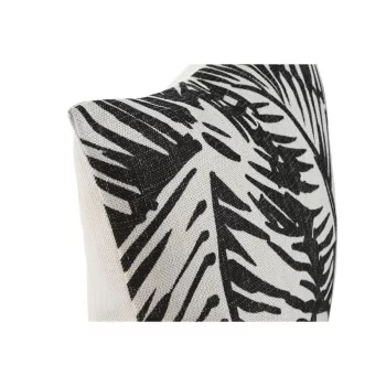 Cushion Home ESPRIT White Black Printed 45 x 15 x 45 cm 2