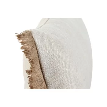 Cushion Home ESPRIT Natural Fringe 50 x 15 x 30 cm 2