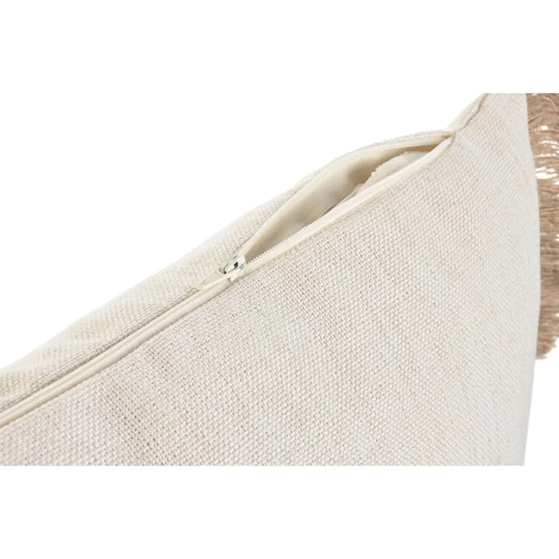 Cushion Home ESPRIT Natural Fringe 50 x 15 x 30 cm