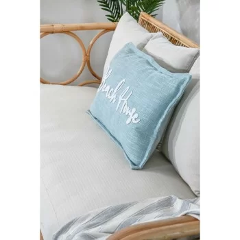 Cushion Home ESPRIT Beach White Sky blue Mediterranean 60... 2