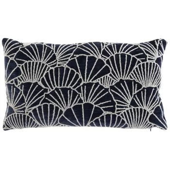 Cushion Home ESPRIT Silver Navy Blue Mediterranean 60 x...