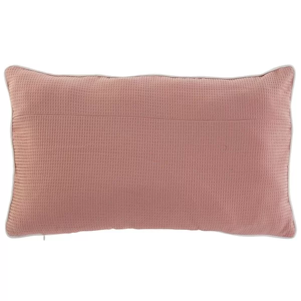 Cushion Home ESPRIT White Coral Mediterranean 60 x 10 x 35 cm