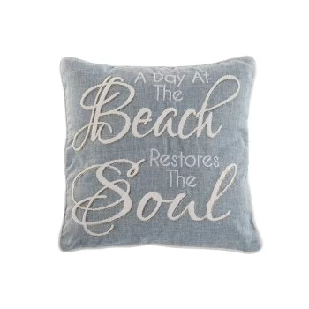 Cushion Home ESPRIT Beach Blue Beige Mediterranean 45 x...