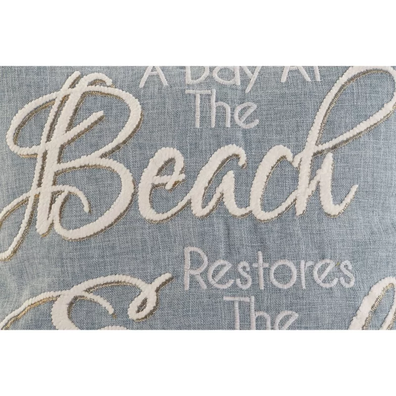 Cushion Home ESPRIT Beach Blue Beige...