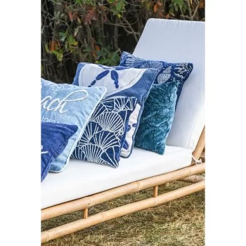 Cushion Home ESPRIT Blue Beige Mediterranean 45 x 15 x 45 cm 2