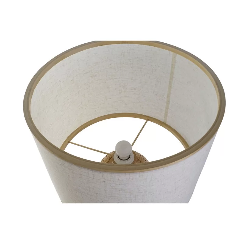 Desk lamp DKD Home Decor Brown Natural Bamboo...