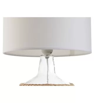 Desk lamp Home ESPRIT White Brown Crystal Rope 220 W 60 V... 2