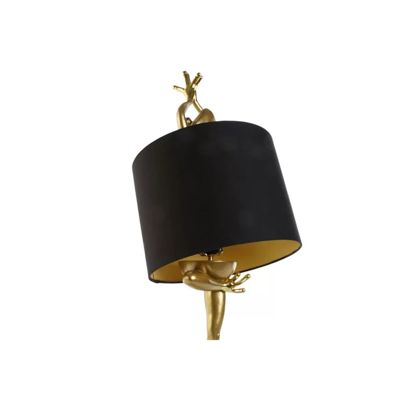 Desk lamp Home ESPRIT Black Golden Resin 50 W...