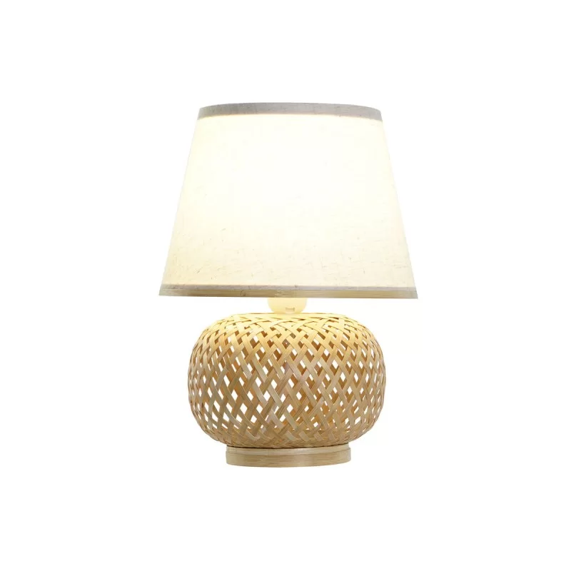 Desk lamp DKD Home Decor Brown Natural Bamboo...