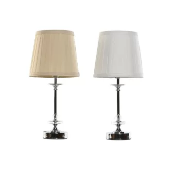 Desk lamp Home ESPRIT White Beige Metal 25 W 220 V 20 x...