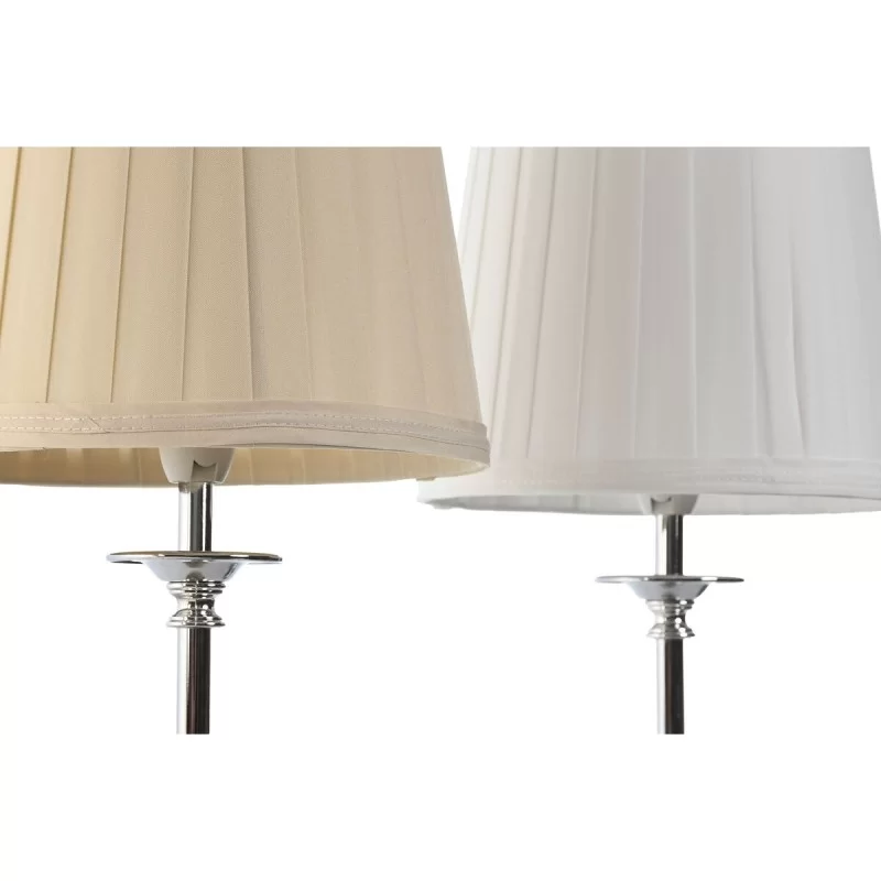 Desk lamp Home ESPRIT White Beige Metal 25 W...