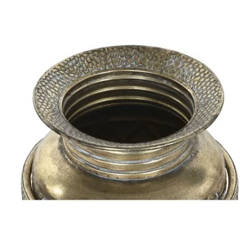Vase Home ESPRIT Golden Metal 24 x 24 x 57 cm 2