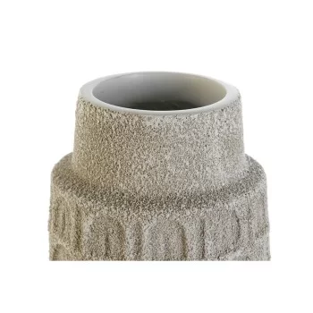 Vase Home ESPRIT White Resin 18 x 18 x 52 cm 2