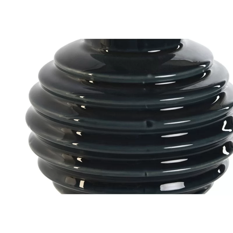 Vase Home ESPRIT Blue Grey Porcelain 14 x 14 x...