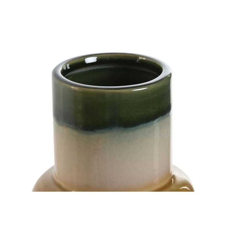 Vase Home ESPRIT Multicolour Stoneware Modern...