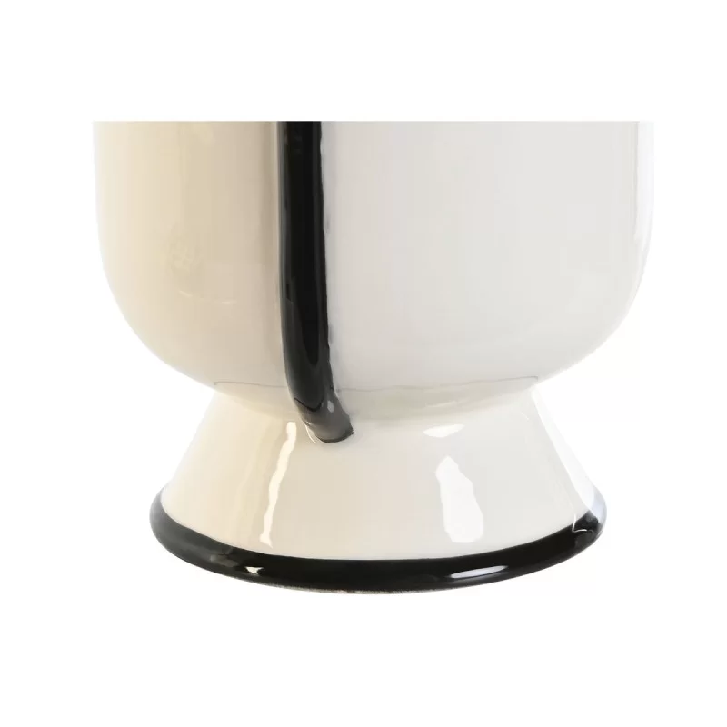 Vase Home ESPRIT Bicoloured Ceramic Modern 21 x...