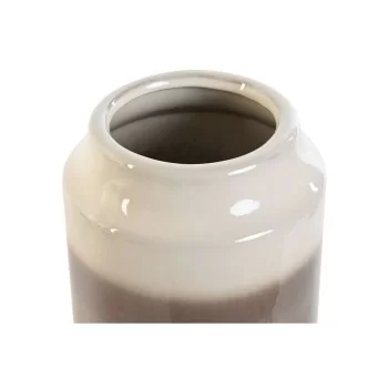 Vase Home ESPRIT Multicolour Stoneware 13 x 13 x 31 cm 2