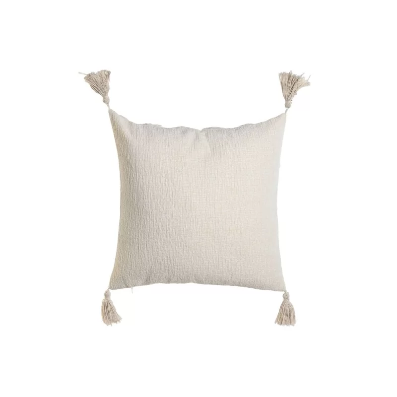 Cushion Home ESPRIT White Tassels Boho 45 x 15...