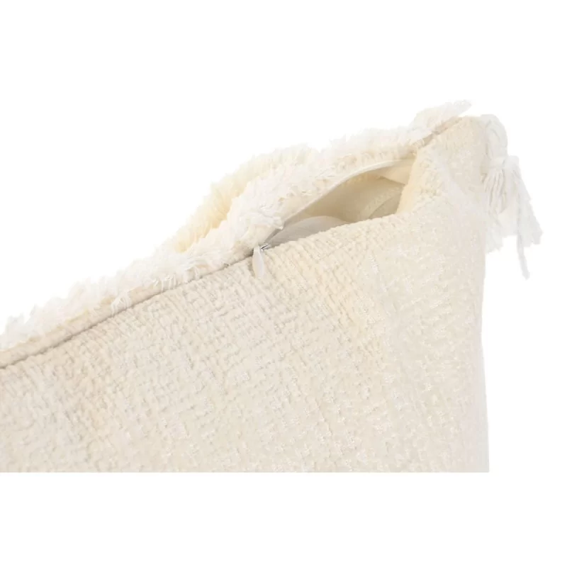 Cushion Home ESPRIT White Tassels Boho 45 x 15...