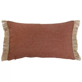 Cushion Home ESPRIT Terracotta Fringe Tropical 50 x 15 x...