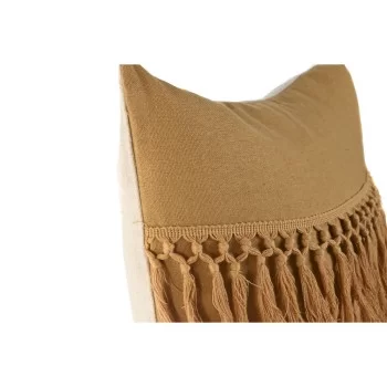 Cushion Home ESPRIT Mustard 45 x 15 x 45 cm 2