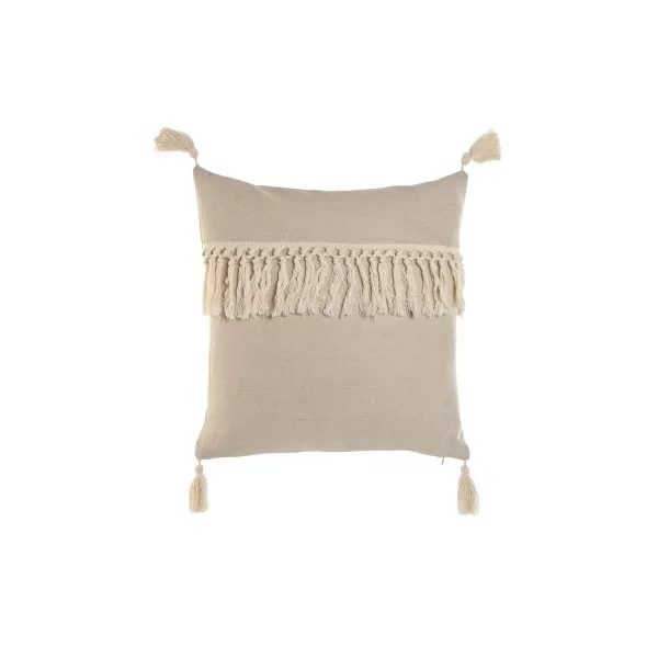 Cushion Home ESPRIT Beige 45 x 15 x 45 cm
