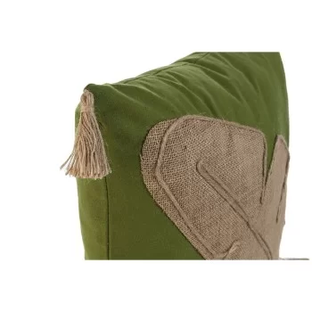 Cushion Home ESPRIT Green Natural Boho 45 x 5 x 45 cm 2