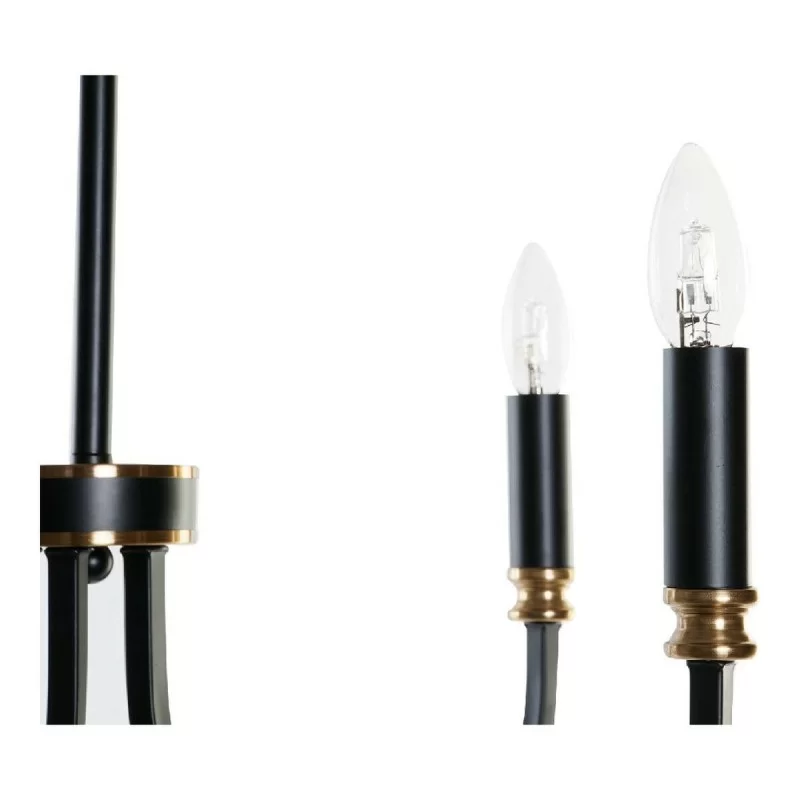 Ceiling Light DKD Home Decor Black Metal 25W...