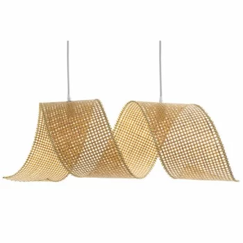 Ceiling Light DKD Home Decor Light brown Wood Bamboo 50 W...