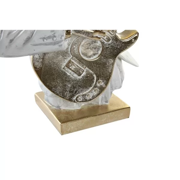 Decorative Figure DKD Home Decor 45 x 29 x 50 cm Golden White Music