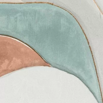 Painting DKD Home Decor Modern Circles 80 x 3,7 x 100 cm... 2