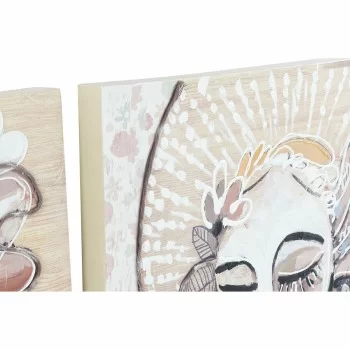 Painting DKD Home Decor 60 x 3,7 x 120 cm Lady Colonial... 2