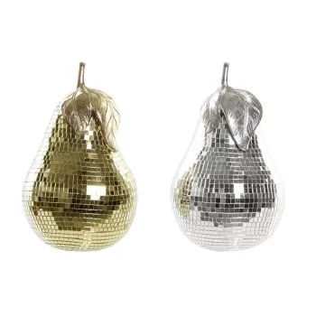 Disco Ball DKD Home Decor Golden Silver Pear 30 x 40 cm...