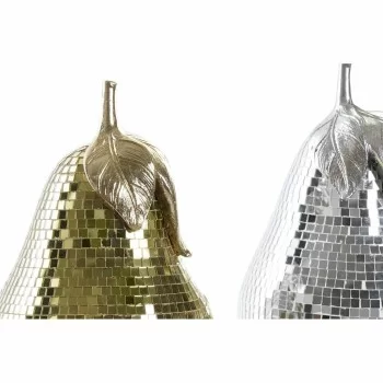 Disco Ball DKD Home Decor Golden Silver Pear 30 x 40 cm... 2