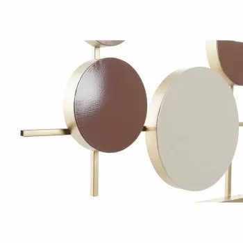 Wall Decoration DKD Home Decor White White/Pink Golden... 2