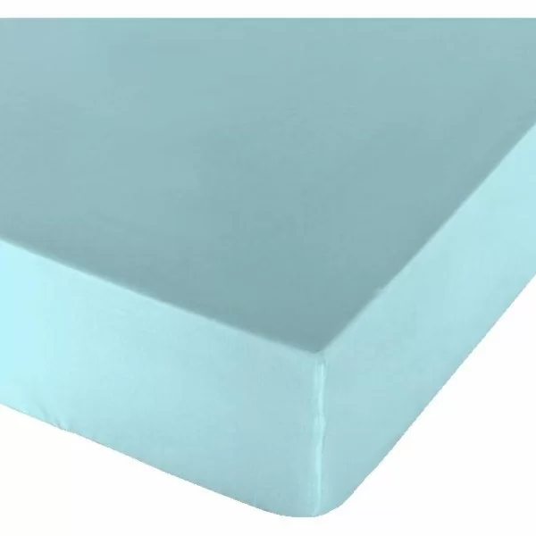 Fitted bottom sheet Naturals Blue