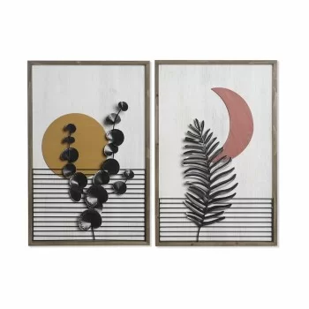 Painting DKD Home Decor 51 x 3 x 76,5 cm Moon...