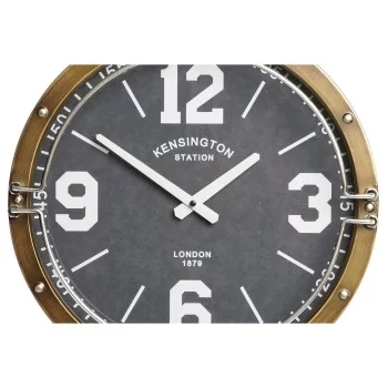 Wall Clock DKD Home Decor 40,5 x 10 x 40,5 cm Crystal... 2