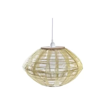 Ceiling Light DKD Home Decor Natural Golden Brown Bamboo...