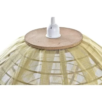 Ceiling Light DKD Home Decor Natural Golden Brown Bamboo... 2